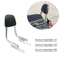 New Accessories Fit Keeway Superlight Original Rear Passenger Backrest For Keeway Superlight 125 / 150 / 200