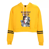 Kimberly Loaiza Merch Crop Top for Teen Girls Streetwear Hip Hop Harajuku Cropped Sweatshirt Pullover Tops Casual Sportswear