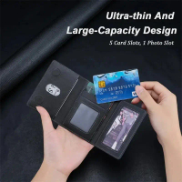 MiiVee-Magnetic Folding Wallet Card Holder Leather Case for Magsafe IPhone 14 16 15 13 Pro Max Plus