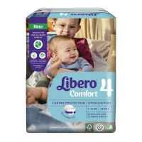 麗貝樂 Libero 嬰兒紙尿褲 4號 M 208片 (26片x8包/箱)
