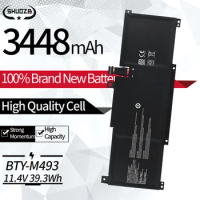 NEW BTY-M493 Laptop Battery For MSI Modern 14 B11MOU series 11.4V 39.3Wh 3448mAh Free tools