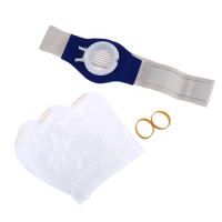 1set Colostomy Bags Ostomy Belt Drainable Urostomy Bag After Colostomy Ileostomy Pouch Ostomy Belt With Bag