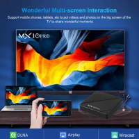 Box TV Streaming Devices Media Player 4K HD Dual WiFi Support Fast Video Streaming Box 3D Smart TV Box Powerful For Games Music