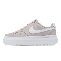 Nike 休閒鞋 Court Vision Alta 女鞋 粉紅 白 厚底 增高 皮革 DM0113-005