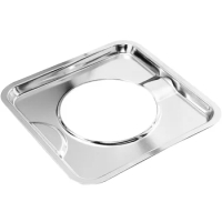 Gas Stove Drip Pan Electric Pans Burner Covers for Kitchen Gadgets Square Tray Replacement Bowl