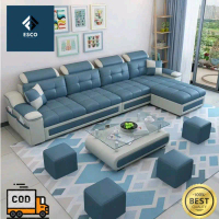 ESCO - Sofa Ruang Tamu Minimalist Sofa L Mewah Model 2025/2026