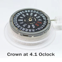 Seiko NH36 Movement Kanji Japan Automatic Movement Crown at 3.8 4.1 Oclock Watch Machinery New Balance Man Watch Repair Movt