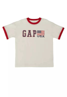 GAP Short Sleeves USA Logo Polo Shirt