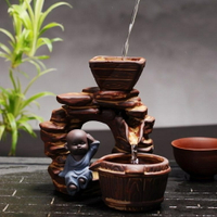 茶具配件 創意紫砂茶漏小和尚沙彌濾茶器陶瓷茶葉過濾器功夫茶道  阿薩布魯