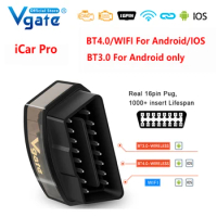 Vgate icar pro elm 327 obd car scanner for Android/IOS wifi OBD elm327 Bluetooth 4.0 obd 2 diagnostic tools Auto Scanner Tool