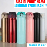 Termos Air Panas Niagara 500ml Vacuum Flask Termos Air TAHAN PANAS custom tumbler print grafir nama