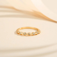 LM148 Cincin Baja Titanium Simple Fashion Perhiasan Fashion Aksesoris Cincin Wanita Rings