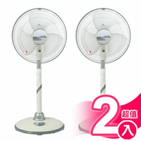 超值2入組【良將牌】14吋豪華立扇 LJ-141