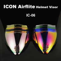 Helmet Shield for ICON Airflite IC-06 Helmet Visor Faceshield Uv-cut Motorbike Capacetes Windshield Sun Shield Accessories