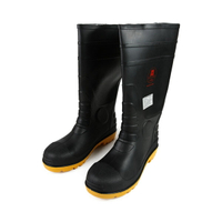 長筒職業工作用雨鞋 鋼頭鋼底 防水止滑耐油耐高溫 腳部護具 EN-345