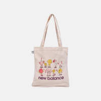【NEW BALANCE】NB 帆布包 側背包 手提包 杏色 LAB51503DTR