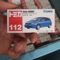 Tomy Tomica No 112 Honda Airwave Blue Diecast Car