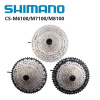 Shimano Deore M6100 SLX M7100 XT M8100 Cassette 12s K7 10-51T 10-45T Cassette Flywheel For Mountain Bike MTB 12 Speed Original