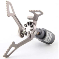 BRS Titanium Solo Camping Stove Ultralight Mini Burner For Outdoor Adventure Hiking And Camping Compact Gas Cooker BRS 3000T