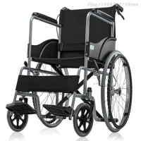 Wheelchair folding lightweight small portable ultra-light walking middle-aged and elderly cart manual elderly chair medical