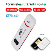 EATPOW 4G LTE Wireless Router USB Dongle 150Mbps Modem Mobile Broadband Sim Card Wireless WiFi Adapter 4G Router Home Office