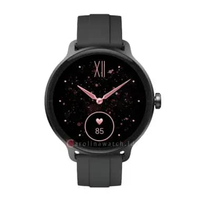 Jam Tangan Unisex IGEAR IGBE03 Bella Smart Watch Dial Black Silicone Strap