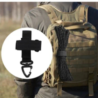 Multi-purpose Outdoor Tactical Gear Clip Secure Pocket Belt Keychain Webbing Gloves Rope Holder Military Outdoor Accessories