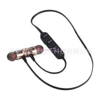 100pcs LY-11 Metal Sports Bluetooth Headphone SweatProof Earphone Magnetic Earpiece Stereo Wireless Headset for Mobile Phone