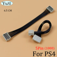 2Pcs Power Connector Cables For PS4 1000 1100 1200 5Pin 4Pin Host Power Line Cord For PlayStation 4 240AR 200ER Replacement Part
