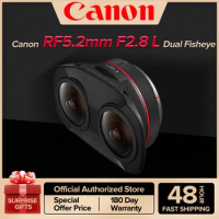 Canon RF5.2mm F2.8 L Dual Fisheye Lens – 3D Virtual Reality 180 Degree VR Canon EOS R5 R5C Compatible New Original Unopened