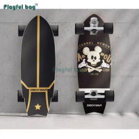 Playful Bag 30-inch Skateboard S7 trucks Land surf board for adult 608RS high speed bearings Maple Skateboard high quality AMB04