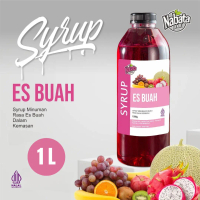 Nabata Food Sirup Es Buah 1 Liter Bisa Untuk Syrup Es Campur, Es Teler Es Tape