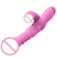 Vibrator Telescopic Tease G Spot Clitoral Tongue Licking Female Sex Toy Massager Drop Shipping