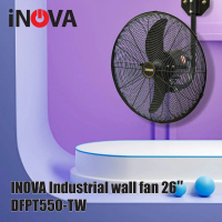 INOVA พัดลมอุตสาหกรรมติดผนัง ขนาด 26 นิ้ว รุ่น DFPT650-TW สีดำ