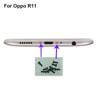 2PCS For Oppo R11 R 11 Buttom Dock Screws Housing Screw nail tack For Oppo R11 R 11 Mobile Phones