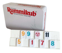 拉密外出型鐵盒新版 Rummikub Alpine 附中文說明書 高雄龐奇桌遊