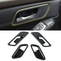 For Nissan Rogue X-Trail Xtrail T33 2021 2022 Car Inner Door Handle Cover Door Bowl Frame Trim Sticker Interior Accessories