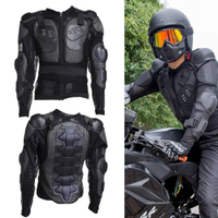 Motorcycle MX full body armor jacket riding racing clothing suit Moto Riding A protectors clothing gear Black