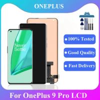 Original For OnePlus 9 Pro 1+9Pro LE2121 LE2125 LE2123 LE2120 LE2127 Lcd Display Touch Screen Digitizer Assembly Replacement