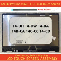 14’’ For HP Pavilion x360 14-DH 14-DW 14-BA 14B-CA 14C-CC 14-CD Laptop LCD Display Touch Screen Digitizer Assembly Replacement