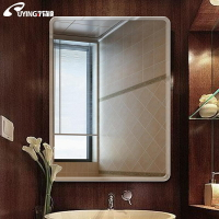 防爆浴室鏡子洗手間廁所化妝鏡壁掛簡約衛浴鏡粘貼免打孔衛生間