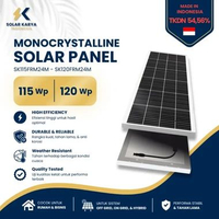 Solar Panel Surya Monocrystalline 100 WP - 115 WP – 120 WP Solar Karya Indonesia 115 WP (TKDN)