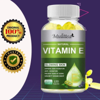 Mulittea VitaminE Alami 400iu 120PCS- Kesehatan Kulit Terbaik,, collagen drink beauty of angel kapsu