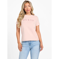 GUESS เสื้อยืดผู้หญิง รุ่น QBYI95K9TJ1 - สีชมพู