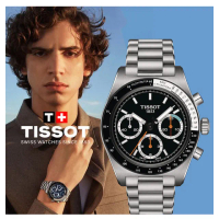 【TISSOT 天梭】官方授權 PR516 手動上鍊機械錶 計時 手錶 畢業禮物 慶端午 包粽(T1494592105100)