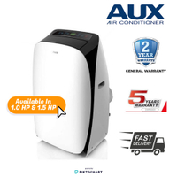 AUX PORTABLE AIR COND 1.5 HP AM-12B4LAR-EU / 1.0 HP AM-09B4-LAR1-EU