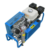 TUXING 300Bar 4500Psi Diving Compressor PCP Compressor High Pressure Gasoline Compressor PCP Diving Bottle Scuba Snorkeling