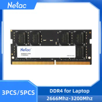 Netac Ram Memory DDR4 2666mhz 3200mhz DDR4 8GB 4GB 16GB Ram Memoria DDR4 Notebook Sodimm Laptop 1.2V Original factory