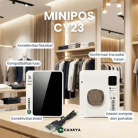 Soundbox Cahaya QRIS Notifikasi Suara Real-Time Aman Terpercaya Notifikasi Speaker Pembayaran QRIS C