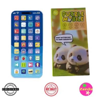 Mainan Hp Anak Interaktif Ponsel Edukasi Belajar Bahasa Musik Pengetahuan Umum Dengan Lampu Warna Wa